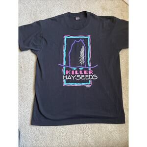 Vintage 90s Killer Hayseeds Band Shirt Country Rare XL 24x30